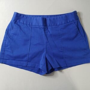Political Blue short shorts